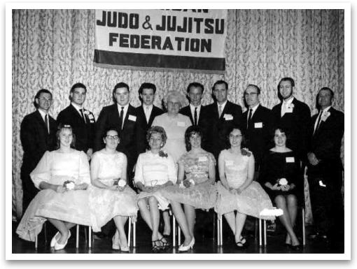 Some of the Orland Judo Academy members and guests who attended a national convention in 1963